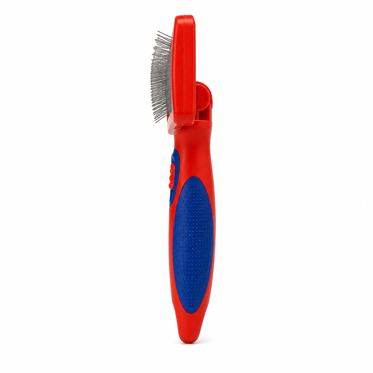 Dual-Sided Pet Slicker Grooming Brush – Self-Cleaning Deshedding & Massage Brush - Image 3