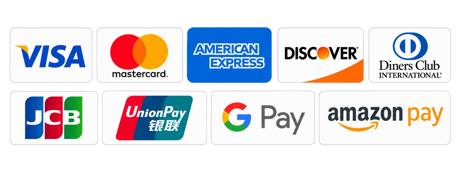 Accepted Payment Methods