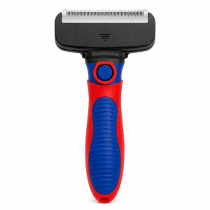 Professional Pet Deshedding Brush – Self-Cleaning Dog & Cat Grooming Tool