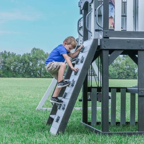 Whispering Point Outdoor Wooden Swing Set with Shipping & Assembly Included - Image 8
