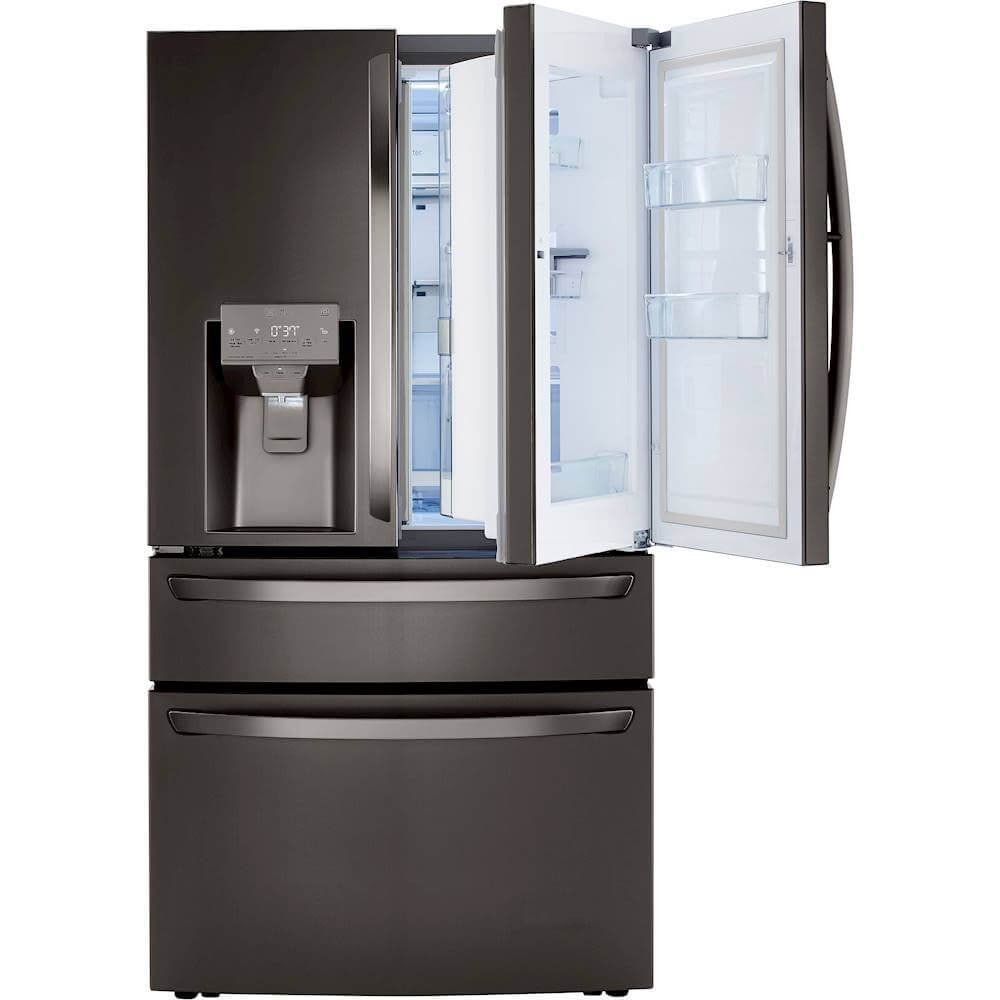 Lg 30 cu. ft. 36 Inch Wide French Door Refrigerator – Stainless Steel - Image 2