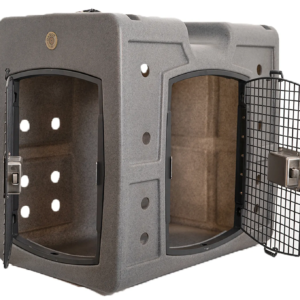 2 Door Side &amp; Front Entry Dog Kennel | Space-Saving SUV Travel Crate