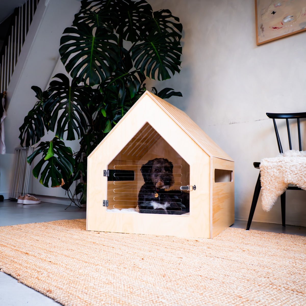 Luxury Dog House 'Classic Natural' - Image 6