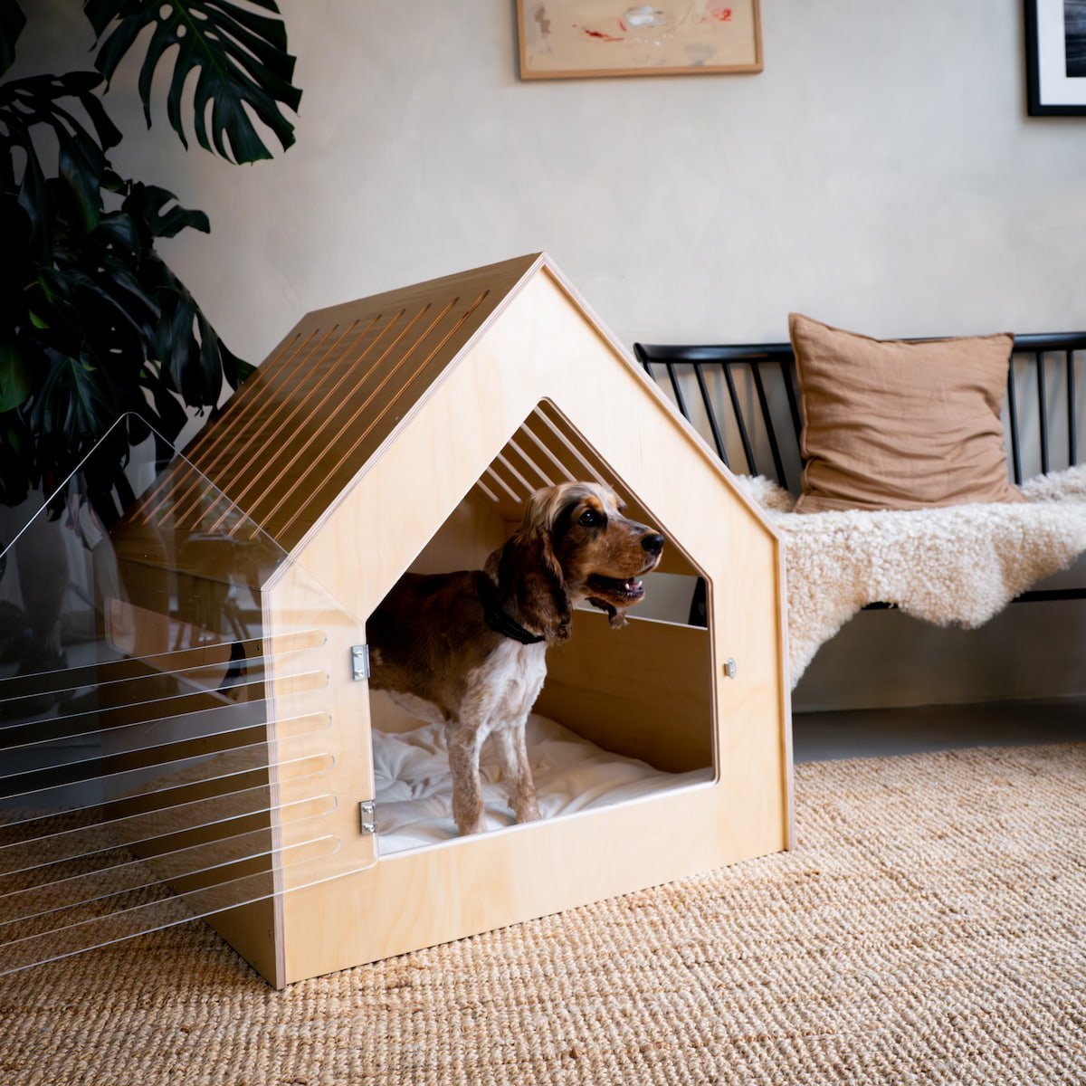 Luxury Dog House 'Classic Natural' - Image 4