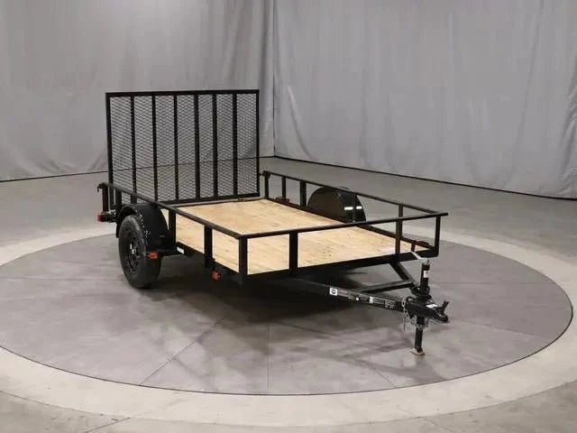 6×10 Single Axle Utility Trailer – Wood Floor & LED Lights UK Fast Gas