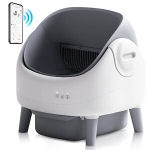 Automatic Open-Top Self Cleaning Litter Box