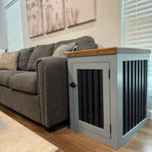 Small Dog Crate End Table